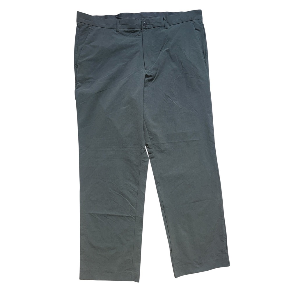 GapFit G-Dry Pants Mens Grey Performance Stretch Trousers 38x32